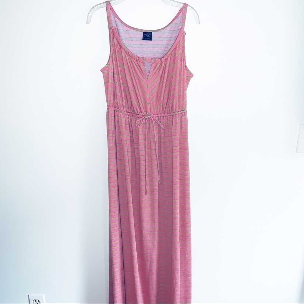 FADED Glory Striped Jersey Maxi Size Medium
